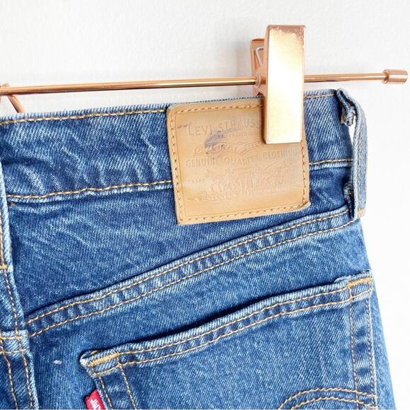 LEVI’S Wedgie Jeans Rigid Fit Blue Wash 25 - Picture 8 of 9